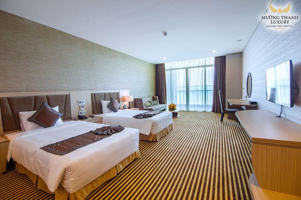 phòng nghỉ tại mường thanh luxury khánh hòa hotel