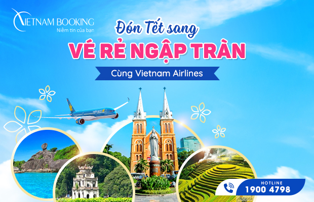 Lịch nghỉ Tết 2021 – Vé máy bay tết Vietnam Airline