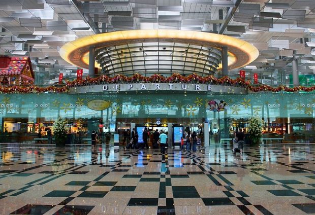 Vé máy bay đi Singapore dừng chân tại ân bay Changi